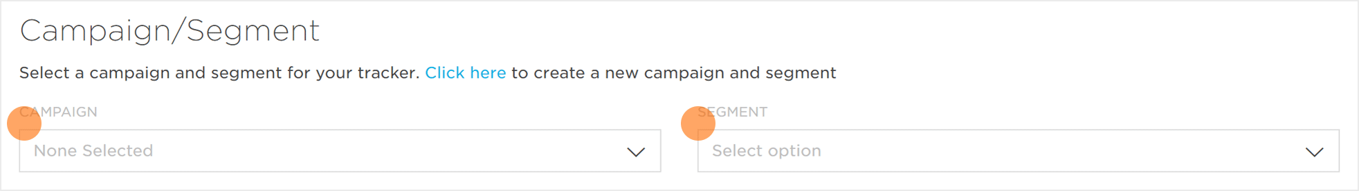 Select Existing Campaign Segment