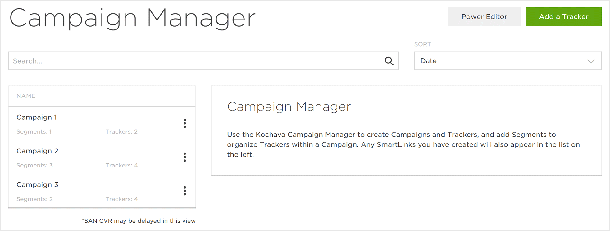 Campaign Management Overview